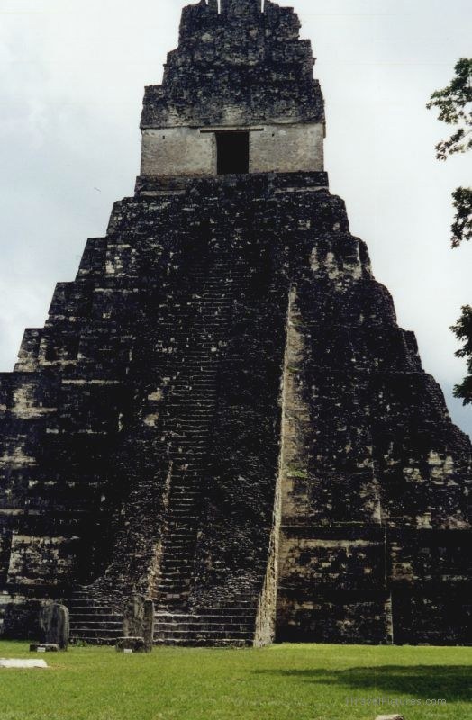 Tikal Mayan temple maya stairs